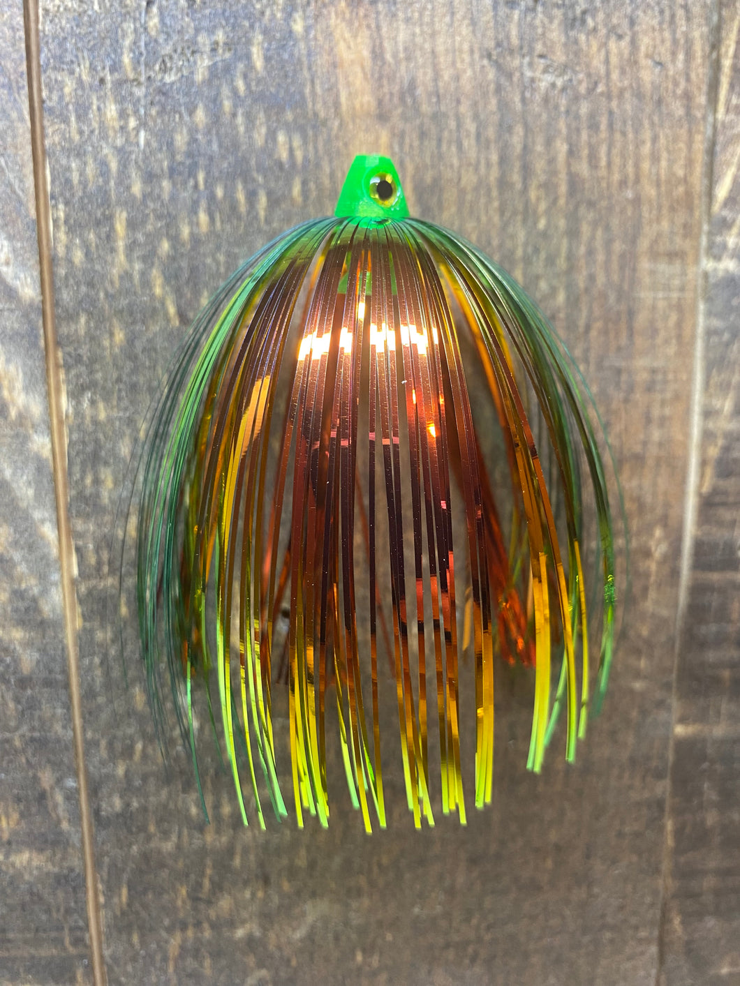 Green Rooster Tail Standard Size