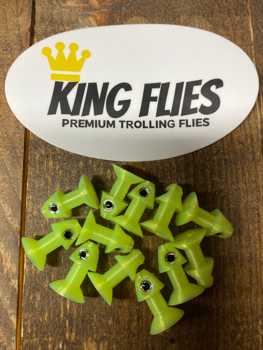 Fluorescent Chartreuse Bullet Head King Size